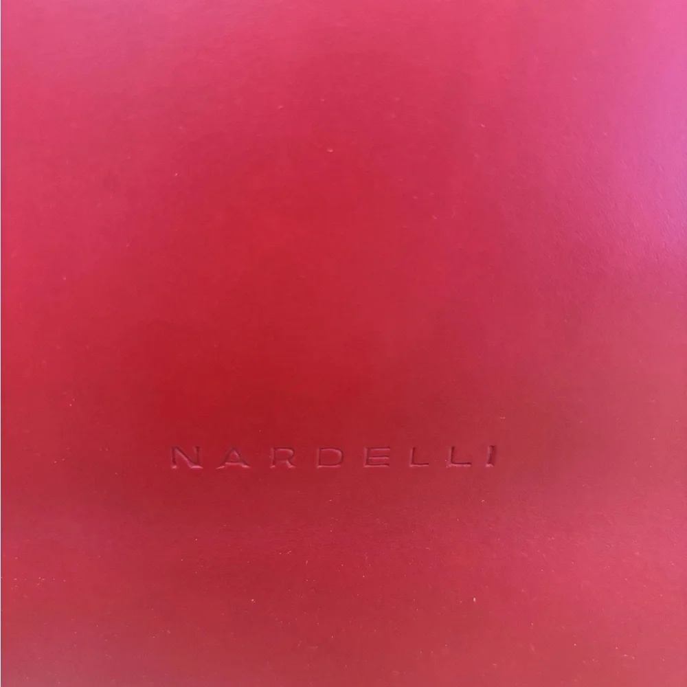 Nardelli Red Leather Tote Bag - Picture 7 of 7